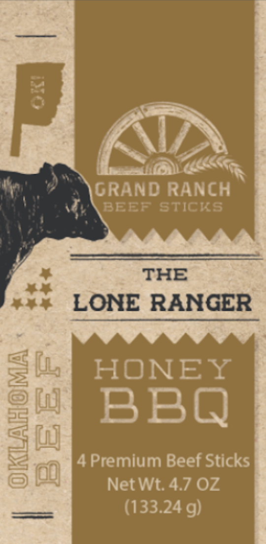 THE LONE RANGER - Honey BBQ Beef Sticks